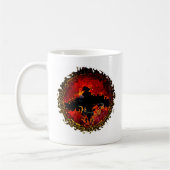Mug Art moderne de la chauve-éffrayante (Gauche)