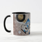 Mug Art moderne de la moitié du siècle abstraite de (Gauche)