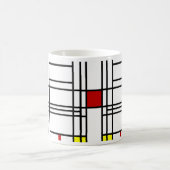 Mug Art moderne de Mondrian (Centre)