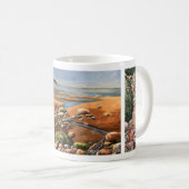Mug Art Moderne De Plage Browns / Tides Out / Seascape (Devant droit)