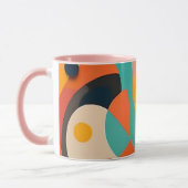 Mug Art Moderne Du Milieu Du Siècle, Diverses Couleurs (Gauche)
