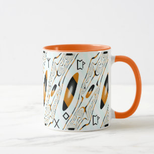 Mug Art moderne géométrique fractal abstrait