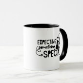Mug art mot annonce bébé mignon (Devant droit)
