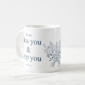 Mug Art mural chrétien fleuri béni (Devant gauche)