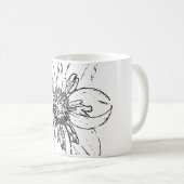 Mug Art Naturel Fleur (Devant droit)
