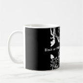 Mug Art noir et blanc africain (Gauche)