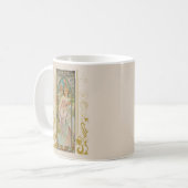 Mug Art Nouveau Alphonse Mucha - Réveil matinal (Devant gauche)