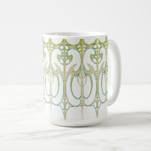 Mug Art nouveau Art abstrait Art nouveau d'Alphonse Mu