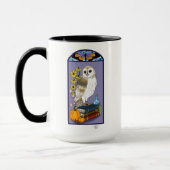 Mug Art Nouveau Barn Owl Livres Citrouille (Gauche)