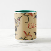 Mug Art Nouveau colibri (Centre)
