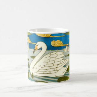 Mug Art Nouveau de cygne