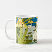 Mug Art Nouveau de cygne (Gauche)