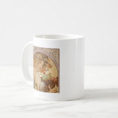 Mug Art Nouveau Femme Mucha Belle (Devant gauche)