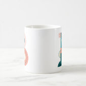 Mug Art Nouveau | Lettre B (Centre)