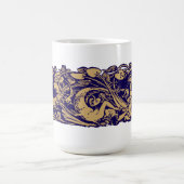 Mug Art Nouveau Mermaids & Fish Among Lily Pads (Centre)