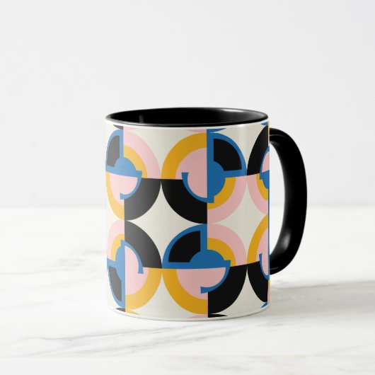 Mug Art Nouveau Pattern (Devant droit)