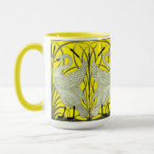 Mug Art Nouveau Swans Frieze Motif par Walter Crane (Gauche)