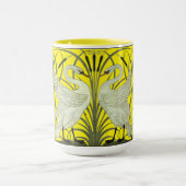 Mug Art Nouveau Swans Frieze Motif par Walter Crane (Centre)