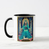 Mug Art Nouveau Tarot, the High Priestess (Gauche)