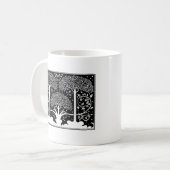 Mug Art Nouveau Tree Beardsley Motif (Devant gauche)
