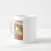Mug Art Nouveau Vélo Mucha Art (Devant gauche)