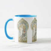 Mug Art Nouveau vintage, Holland Levensverzekering (Gauche)