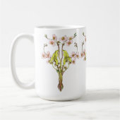 Mug Art Nouveau Whimsical Blooms (Gauche)
