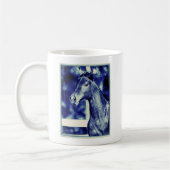 Mug Art numérique Bleu Arabe (Gauche)