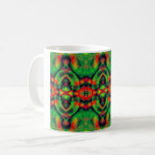 Mug Art numérique Cool moderne Abstrait unique (Devant gauche)