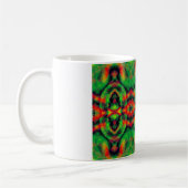 Mug Art numérique Cool moderne Abstrait unique (Gauche)