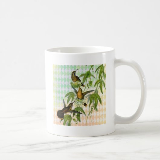 Mug Art numérique de colibri (Droite)