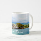 Mug Art numérique de peinture à l'huile d'Hawaï de (Devant droit)