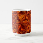 Mug Art numérique Kaleidoscope Design Brown (Centre)