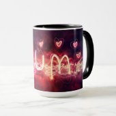 Mug art numérique 'maman' (Devant droit)