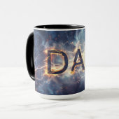 Mug art numérique "Papa" (Devant gauche)