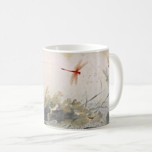 Mug Art oriental chinois ancien en début d'automne (Devant droit)