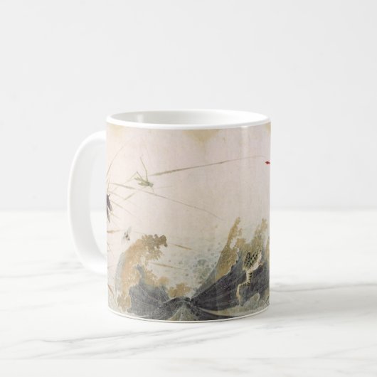 Mug Art oriental chinois ancien en début d'automne (Devant gauche)