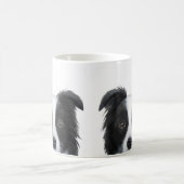 Mug Art original de colleys de frontière par le miart (Centre)