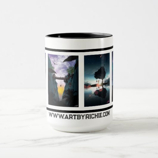 Mug Art par Richie Portfolio (Centre)