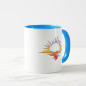 Mug Art Perpettiste "Lever & Ever" Sunrise Sunset (Devant droit)
