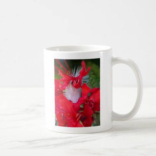 Mug Art Pétale Rouge (Droite)