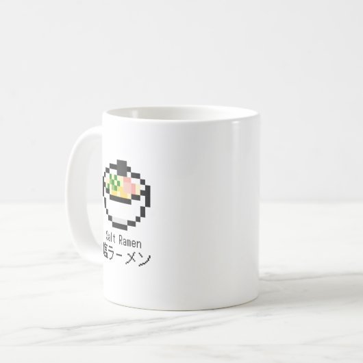 Mug Art Pixel Retro Ramen (Devant gauche)