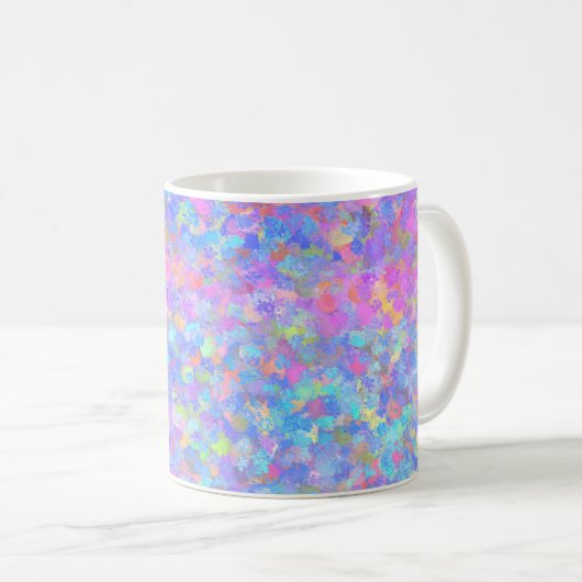 Mug Art point multicolore (Devant droit)