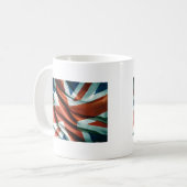 Mug Art pop du drapeau britannique (Devant gauche)