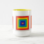 Mug Art Pop Géométrique Rétro (Centre)