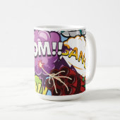 Mug Art Pop moderne (Devant droit)