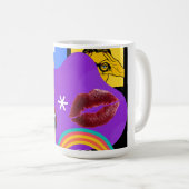 Mug Art pop rétro (Devant droit)