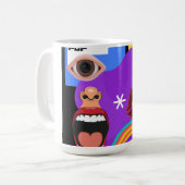 Mug Art pop rétro (Devant gauche)