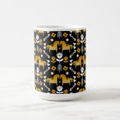 Mug Art populaire de cheval scandinave (Centre)