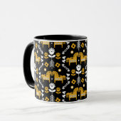 Mug Art populaire de cheval scandinave (Devant gauche)